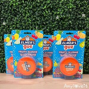 Elmer's Glue Premade Slime Fruity Slushie 4 oz Set Of 4